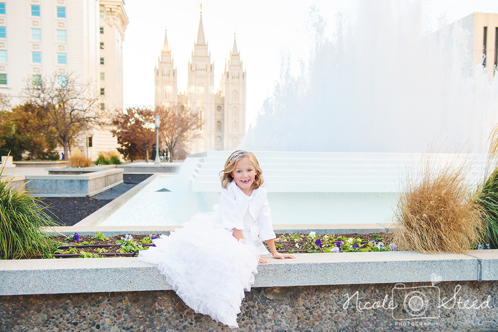 LDS Baptism Portraits